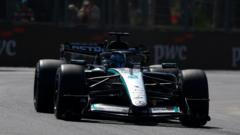 George Russell Tops First Practice at Baku While Kimi Antonelli Faces Hydraulic Setback